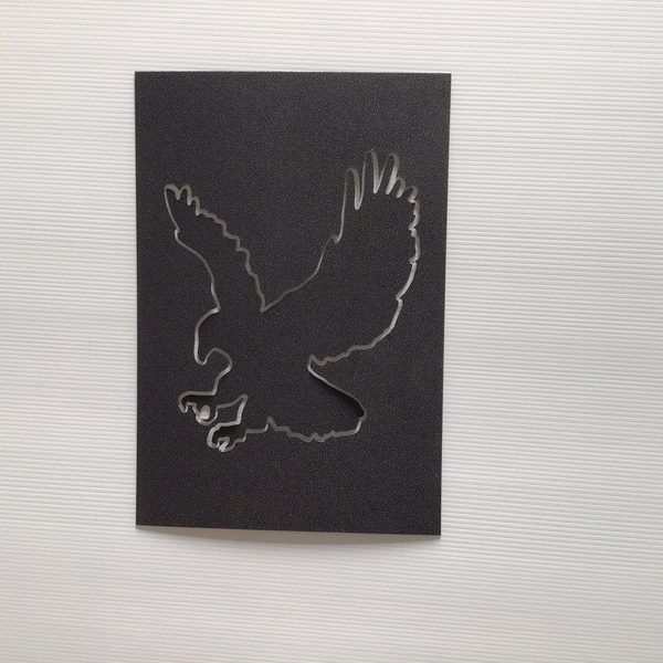 Bald Eagle Stencil & Silhouette Set Castaway Mouldings & Designs Store