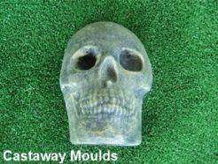 Concrete Plaster Skull