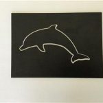 Dolphin Stencil and Silhouette Set - Castaway Mouldings & Designs Store