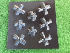 Fairy Crosses Stepping Stones Mould