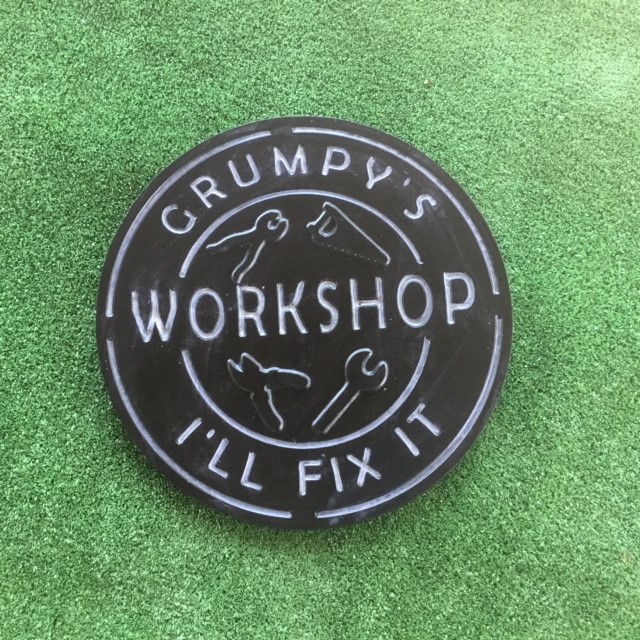 GRUMPY'S WORKSHOP MOULD - Castaway Mouldings & Designs Store