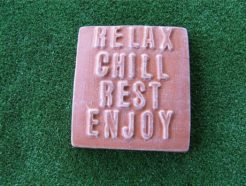 Relax Chill Rest Enjoy - Beach Shack Sign