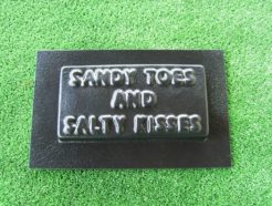 Sandy Toes and Salty Kisses Sign Mould