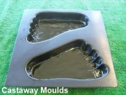 feet stepping stone mould