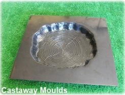 log stepping stone mould small
