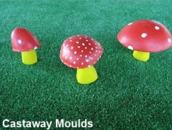 mushrooms ornaments