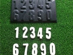 plaster numbers mould 35mm